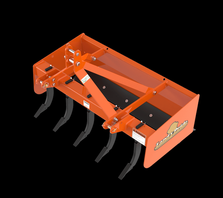 NEW Land Pride BB1272 Box Scraper-72 -3 Pt-Cat 1-Fits Tractors 17-30 hp