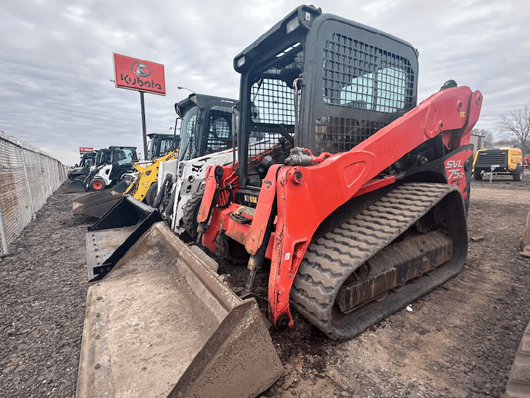 2017 Kubota SVL75 Compact Track Loader 129501