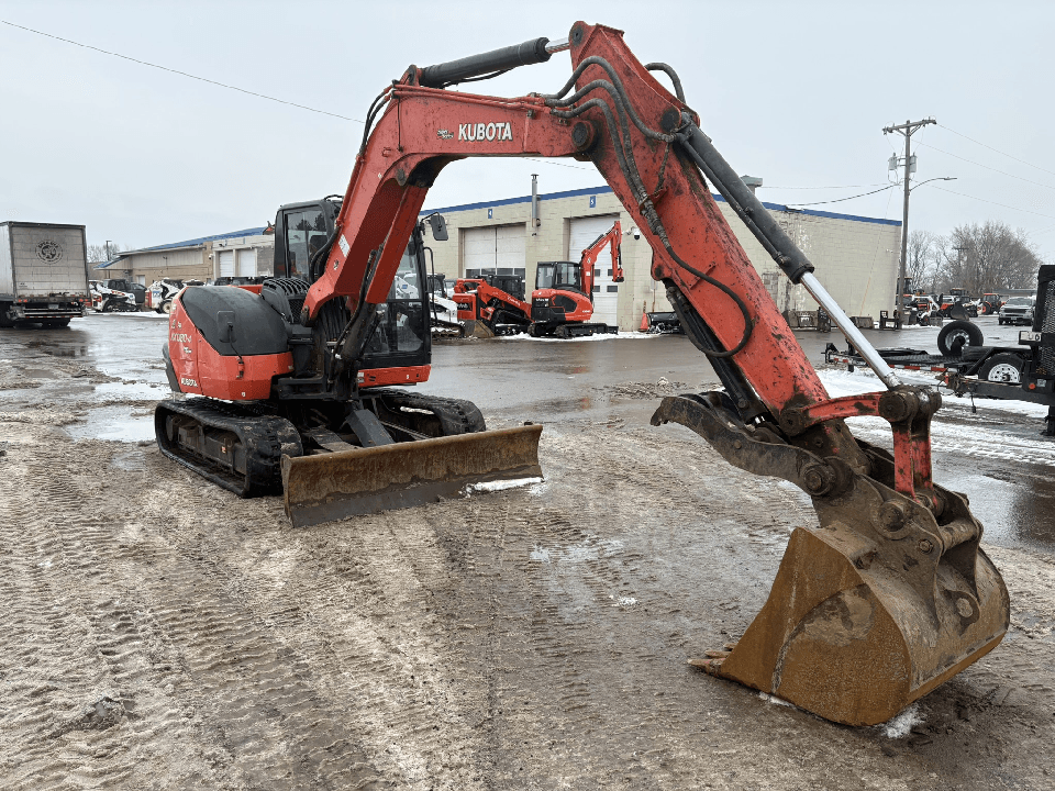 2017 KUBOTA KX080-4SR3A Excavators 134328 | Lano Equipment 2017 KUBOTA KX080-4SR3A Excavators 134328 | Lano Equipment